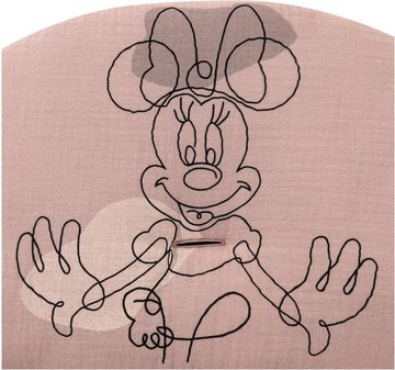Hauck Kinder-Sitzauflage Select, Minnie Mouse Rose, passend für den ALPHA+ Holzhochstuhl und weitere Modelle