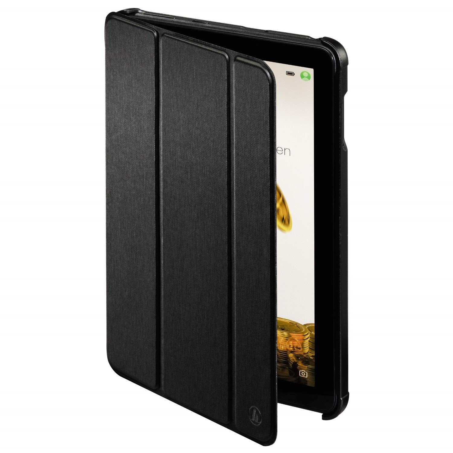 Hama Tablet-Hülle Smart Case Fold Tasche Cover Schutz-Hülle Black, Cover als flexibler schlanker Schutz mit Standfunktion