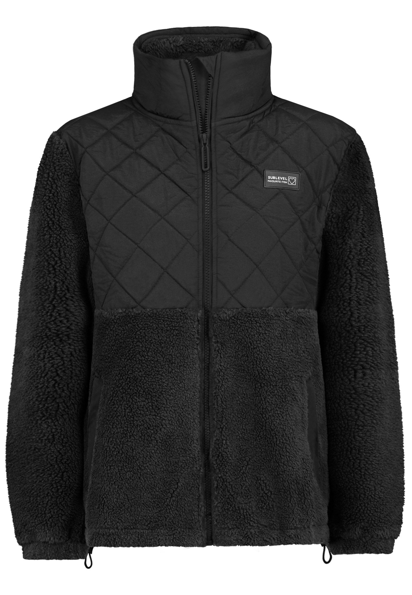 SUBLEVEL Blouson Gemütliches Outdoor-Design mit Reißverschluss. (1-St) D20004M02673_Jacket