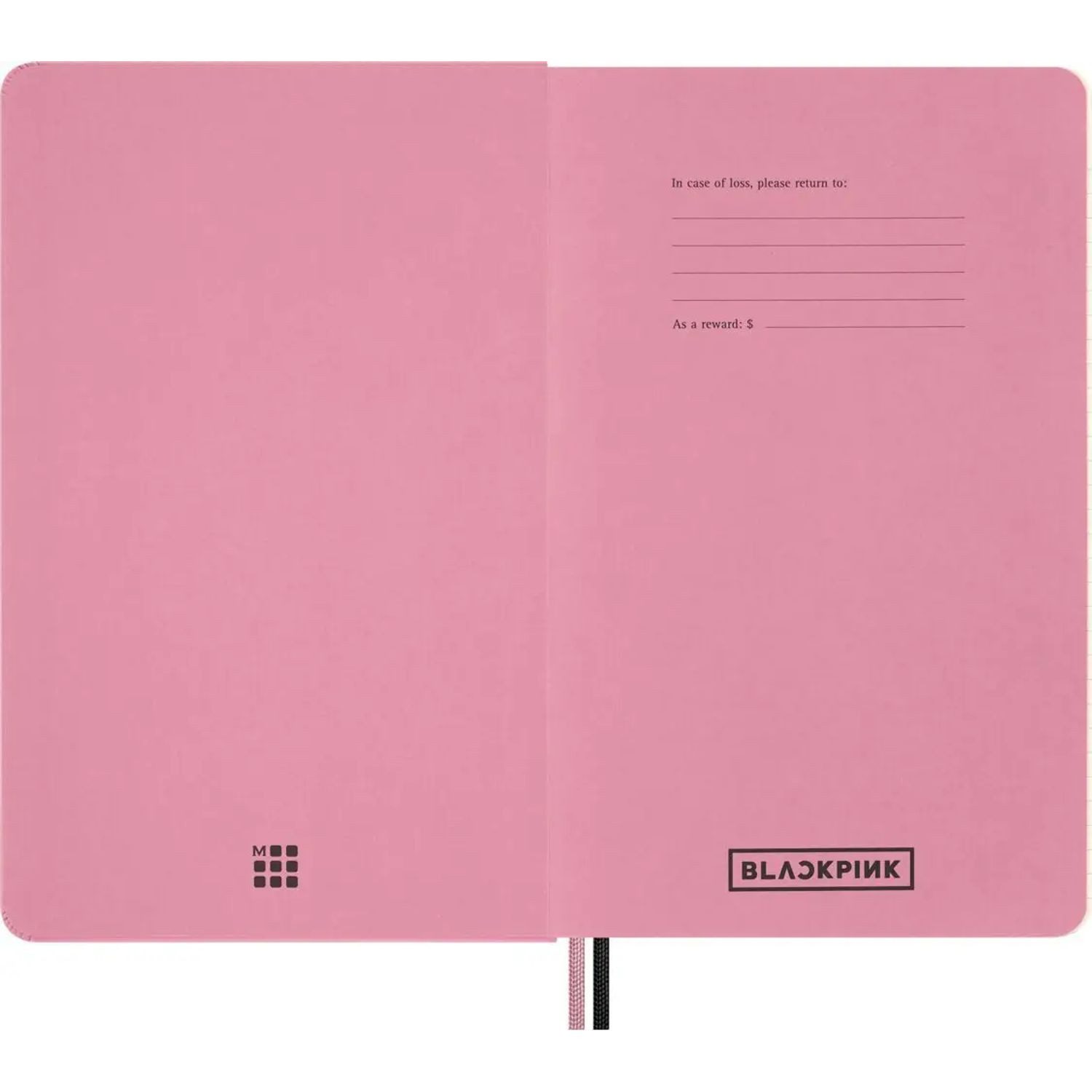 MOLESKINE Taschenkalender Moleskine X Blackpink 18 Monate Wochen-NotizKalender limitierte...