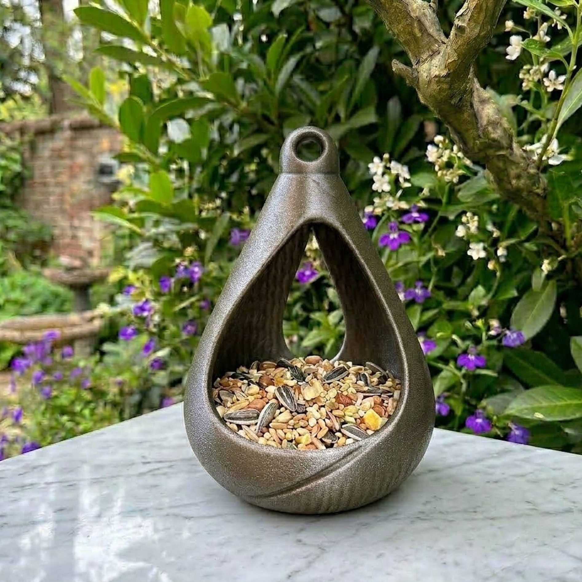Mimaro Vogelhaus Vogelhaus Futterstelle Vogelfutterstelle Vogelfutter Vogel Nisthaus