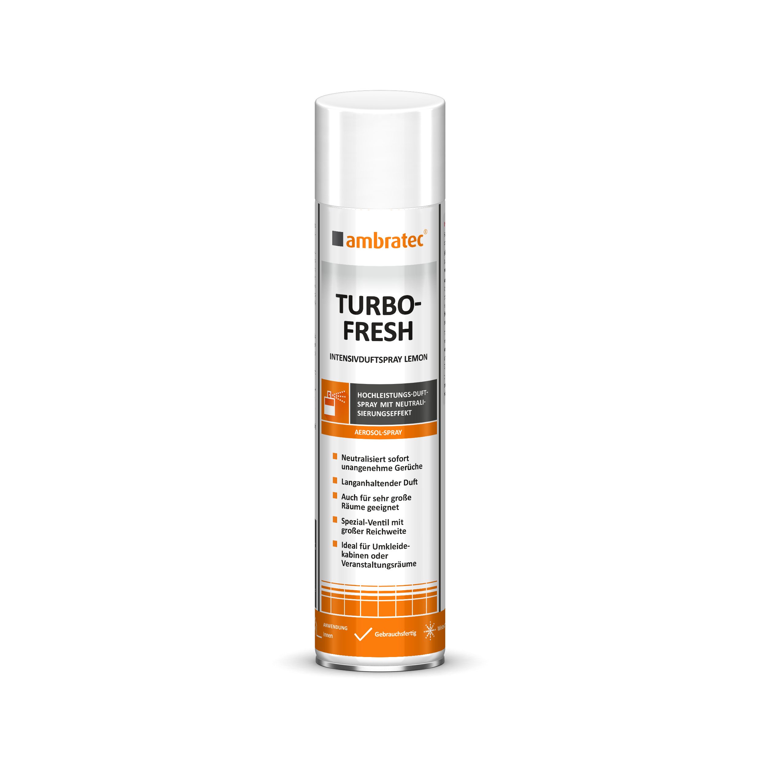 ambratec Raumduft TURBO-FRESH INTENSIVDUFTSPRAY - LEMON - BREEZE - MELONE - portofrei -