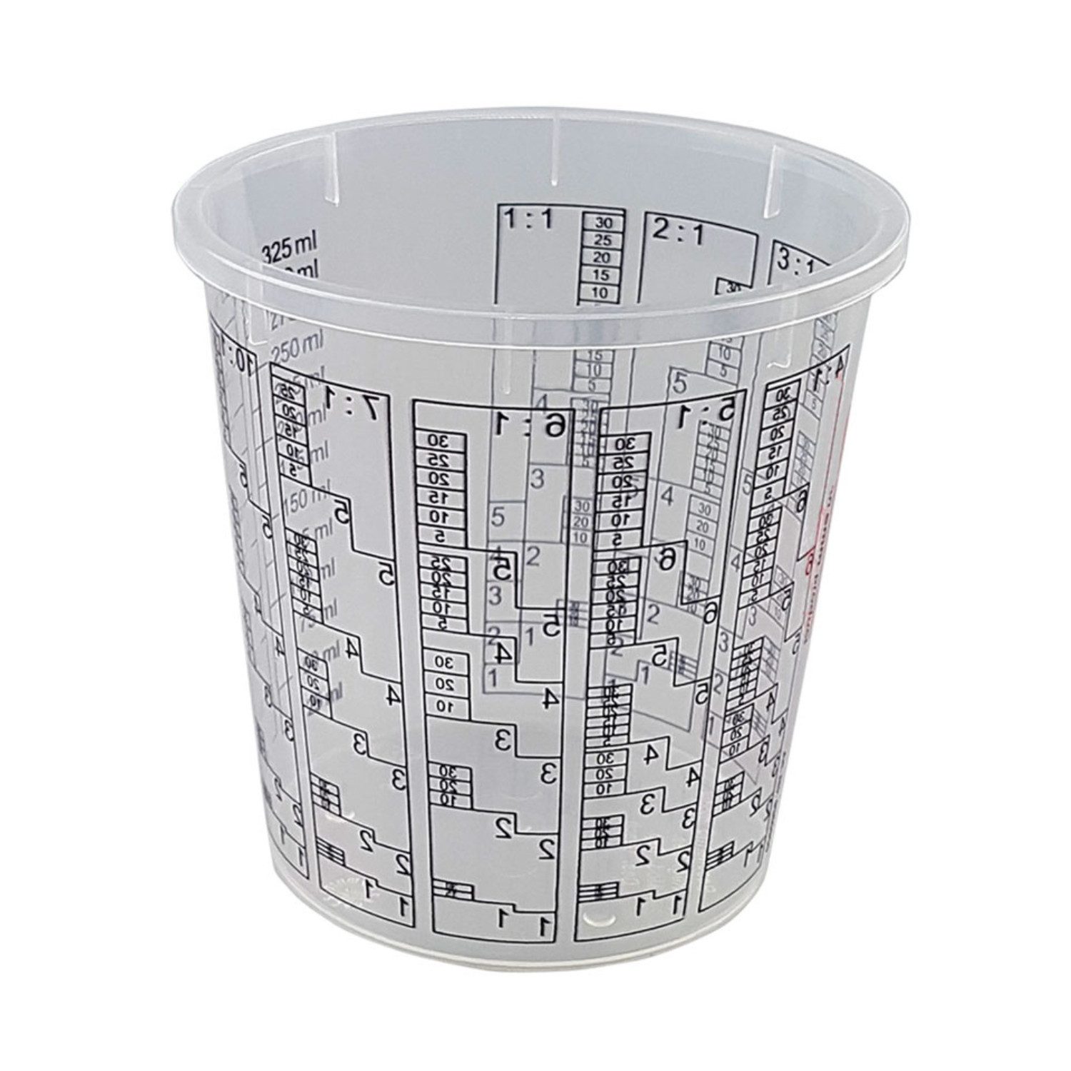 DD Composite Farbmischbehälter Mischbecher Sets 350ml (10 Stück)