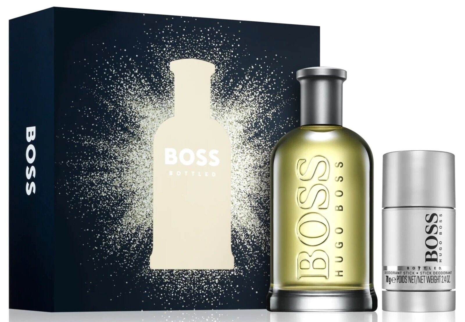 BOSS Pflege-Geschenkset Hugo Boss Bottled Set, Luxuspflegeset, 2-tlg.