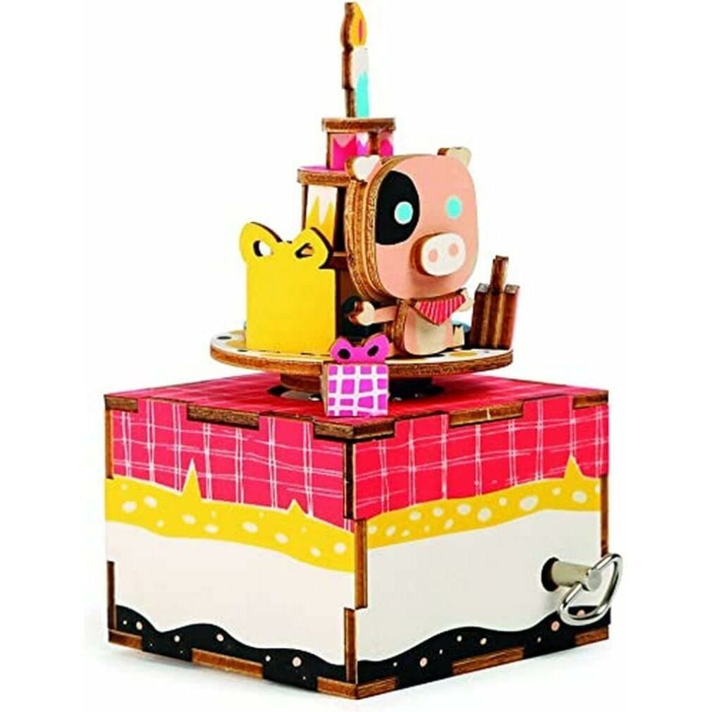 Small Foot Bausatz Spieluhr "Geburtstag" Konstruktions-Spielset, (Packung)