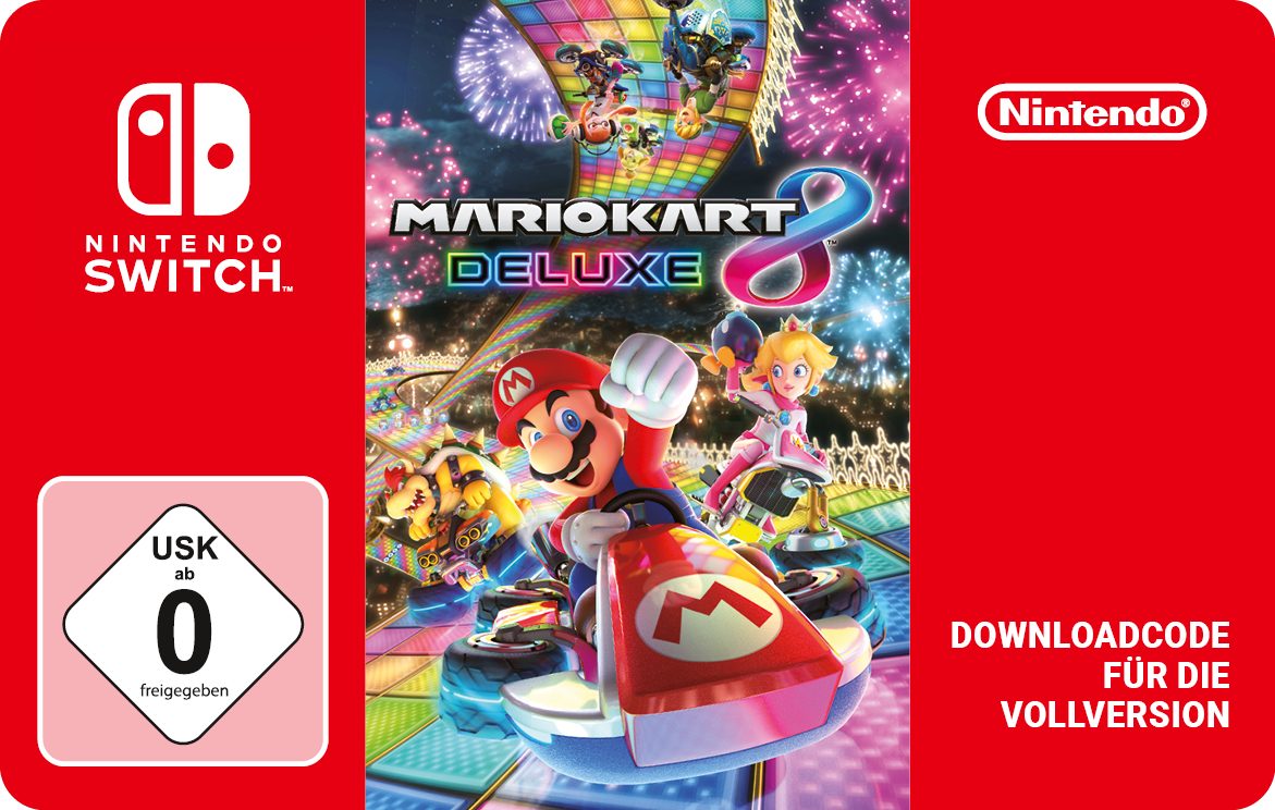 Mario Kart 8 Deluxe (Download-Code), Nintendo Switch