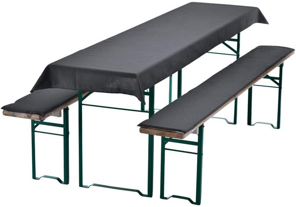 Waidmeister Bankauflage Bierbankauflagen 3er Set - Auflagen für Bierzeltgarnitur