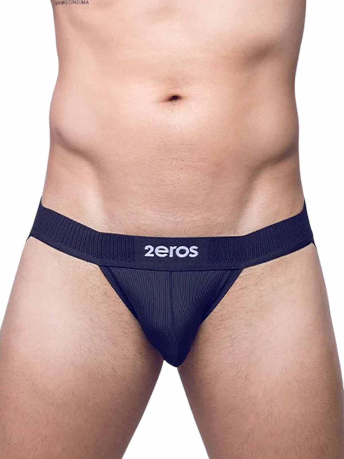 2eros String 2eros Aktiv Hermes Jockstrap Underwear Black