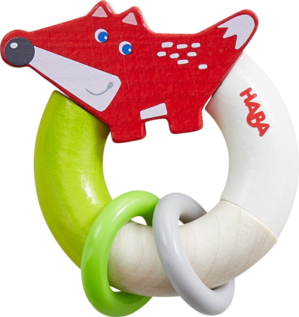 Haba Greifspielzeug Babywelt Greifling Klapperfuchs 1306690001