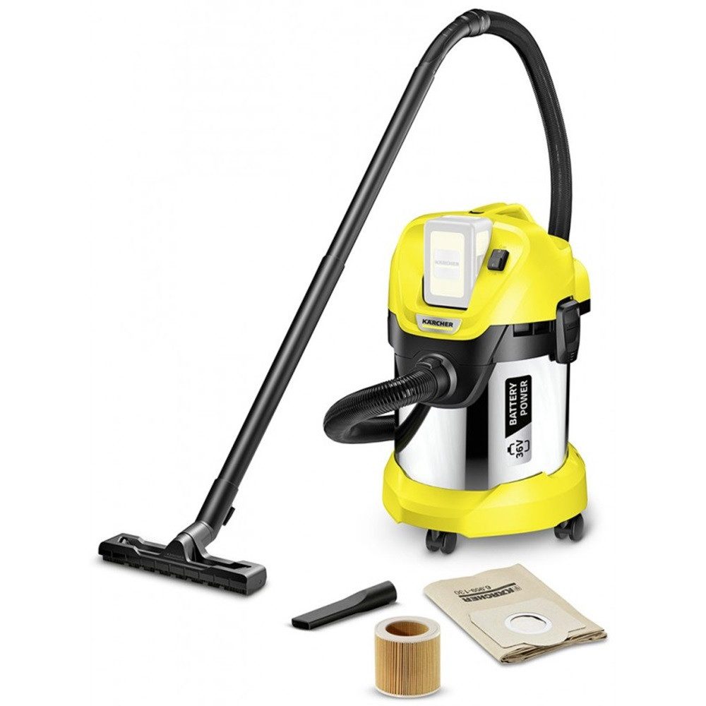 KÄRCHER Bodenstaubsauger Kärcher WD 3 Battery Premium Mehrzwecksauger