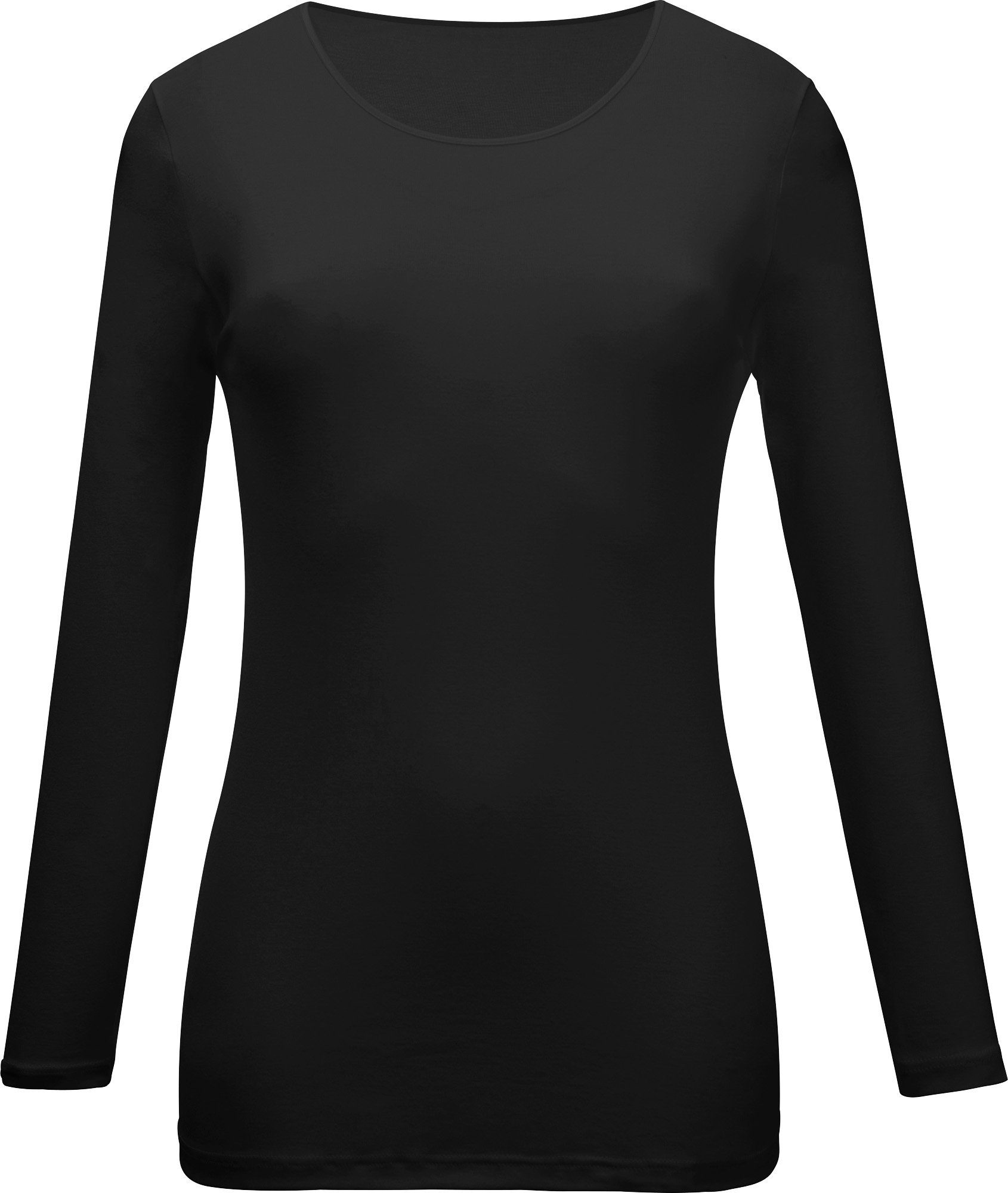 Mey Unterhemd Damen-Unterhemd, langarm "Noblesse" Feinripp Uni günstig online kaufen