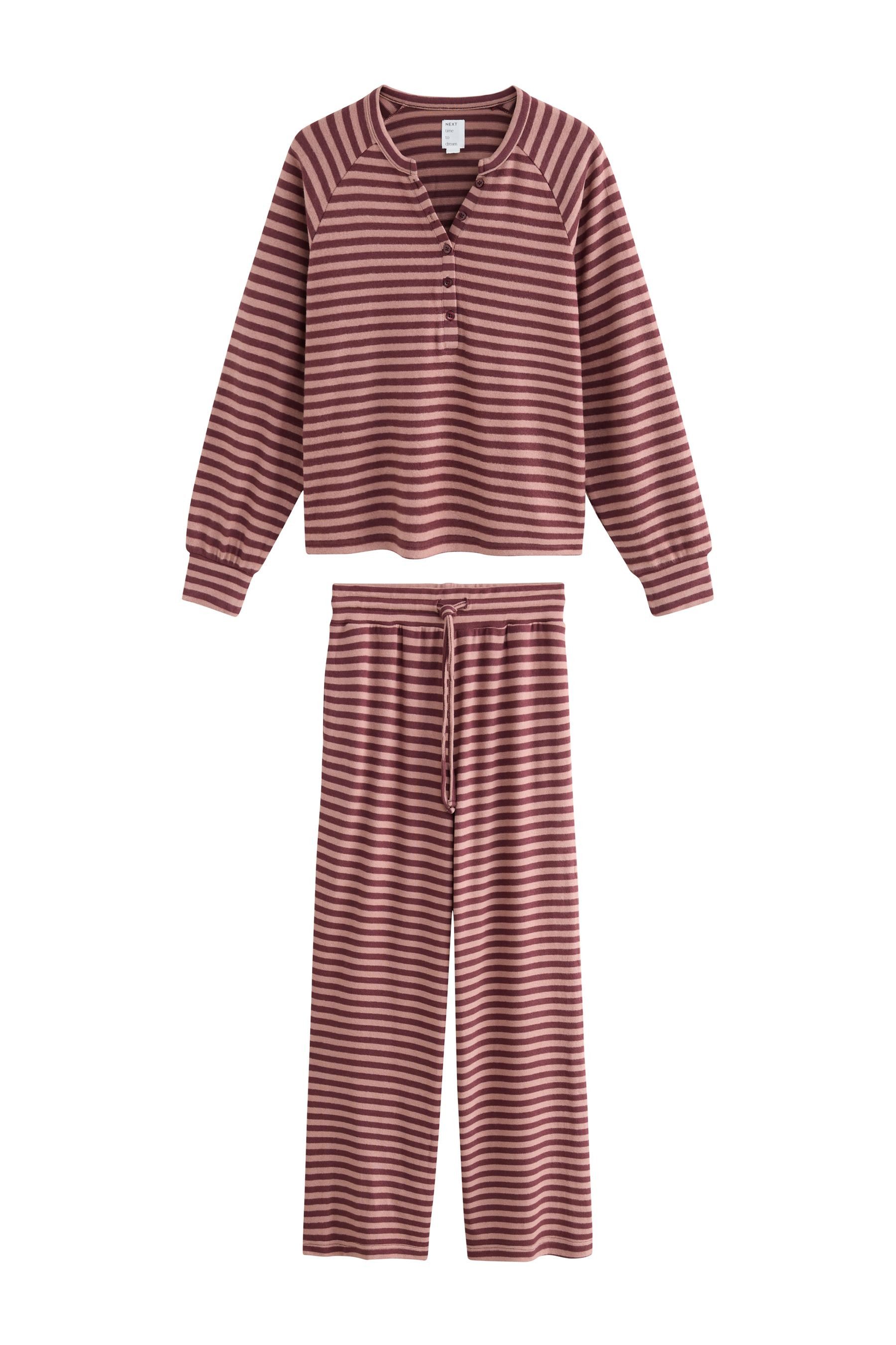 Next Pyjama Weicher, langärmeliger Schlafanzug (2 günstig online kaufen