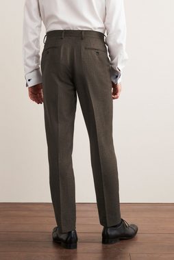 Next Anzughose Flanell-Anzug aus Wollmischgewebe Slim Fit: Hose (1-tlg)