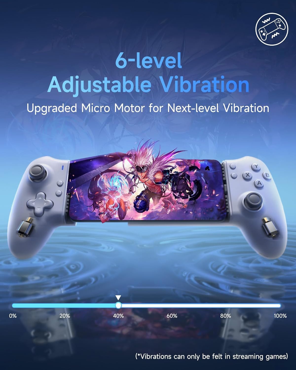 EasySMX M15 Handy Controller Android, Smartphone Controller weiß Controller-Modul