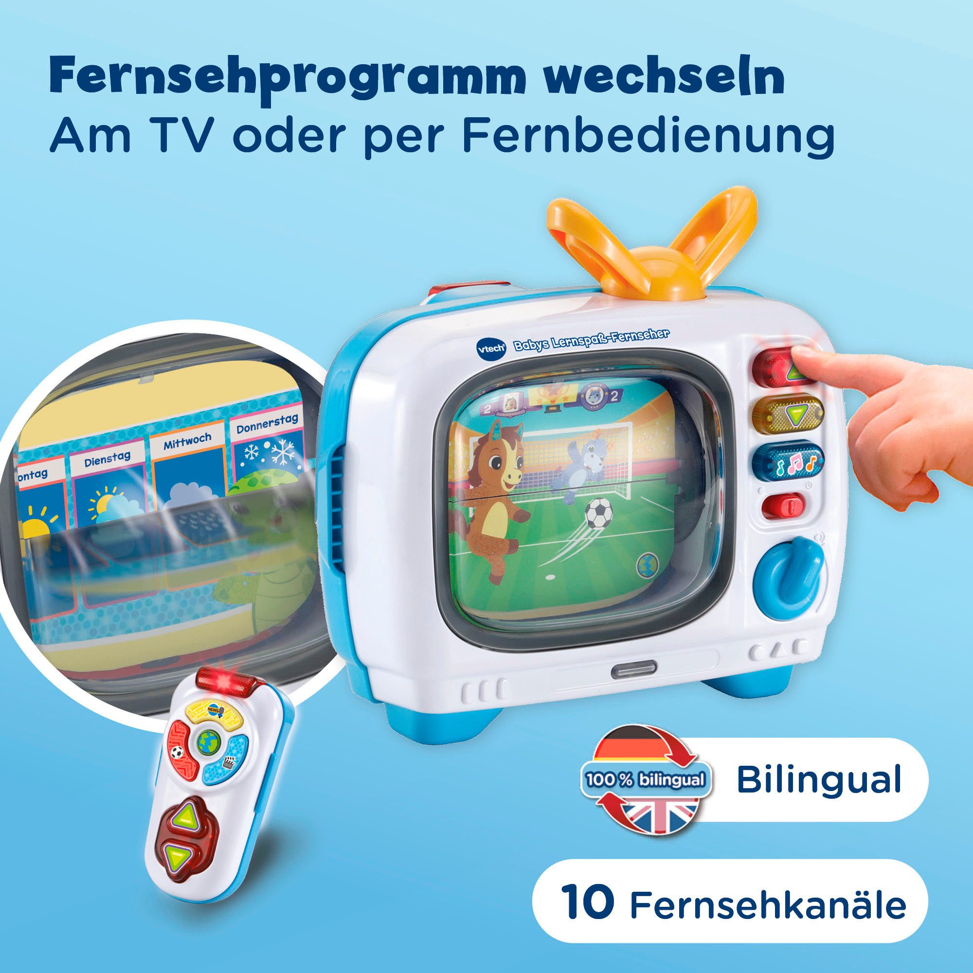 Vtech® Kindercomputer Babys Lernspaß-Fernseher
