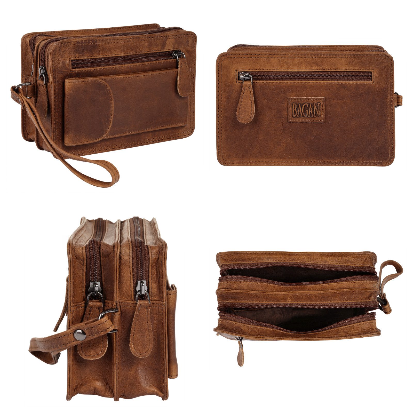 Bagan Handgelenktasche, echt Leder günstig online kaufen