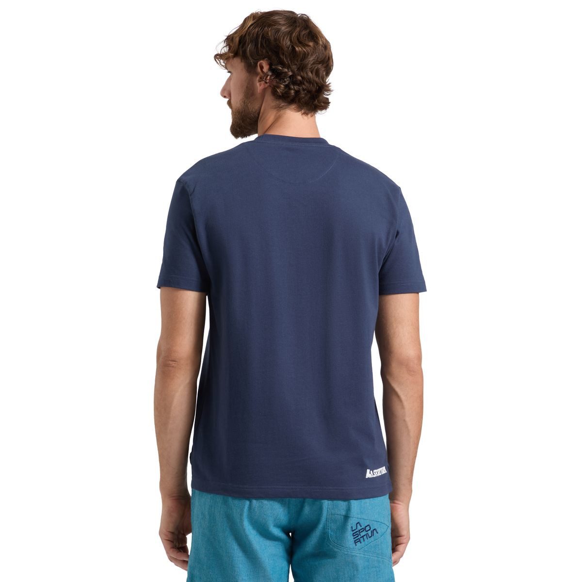 La Sportiva Kurzarmshirt Moon Rock T-shirt Men Komfortables Kletter-T-Shirt aus Bio-Baumwolle, inspiriert von