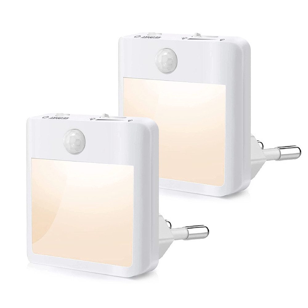 Qualra LED Nachtlicht Nachtlicht Steckdose Bewegungsmelder 10-100% Helligke günstig online kaufen