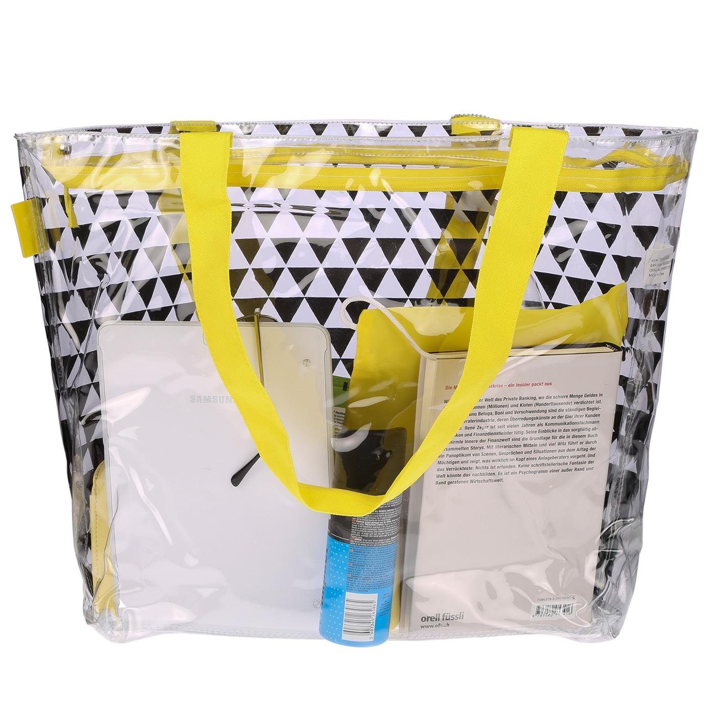 fabrizio® Strandtasche große XXL Strandtasche Badetasche Saunatasche Tasche Damen (1 tlg), Reisetasche Wasserdicht