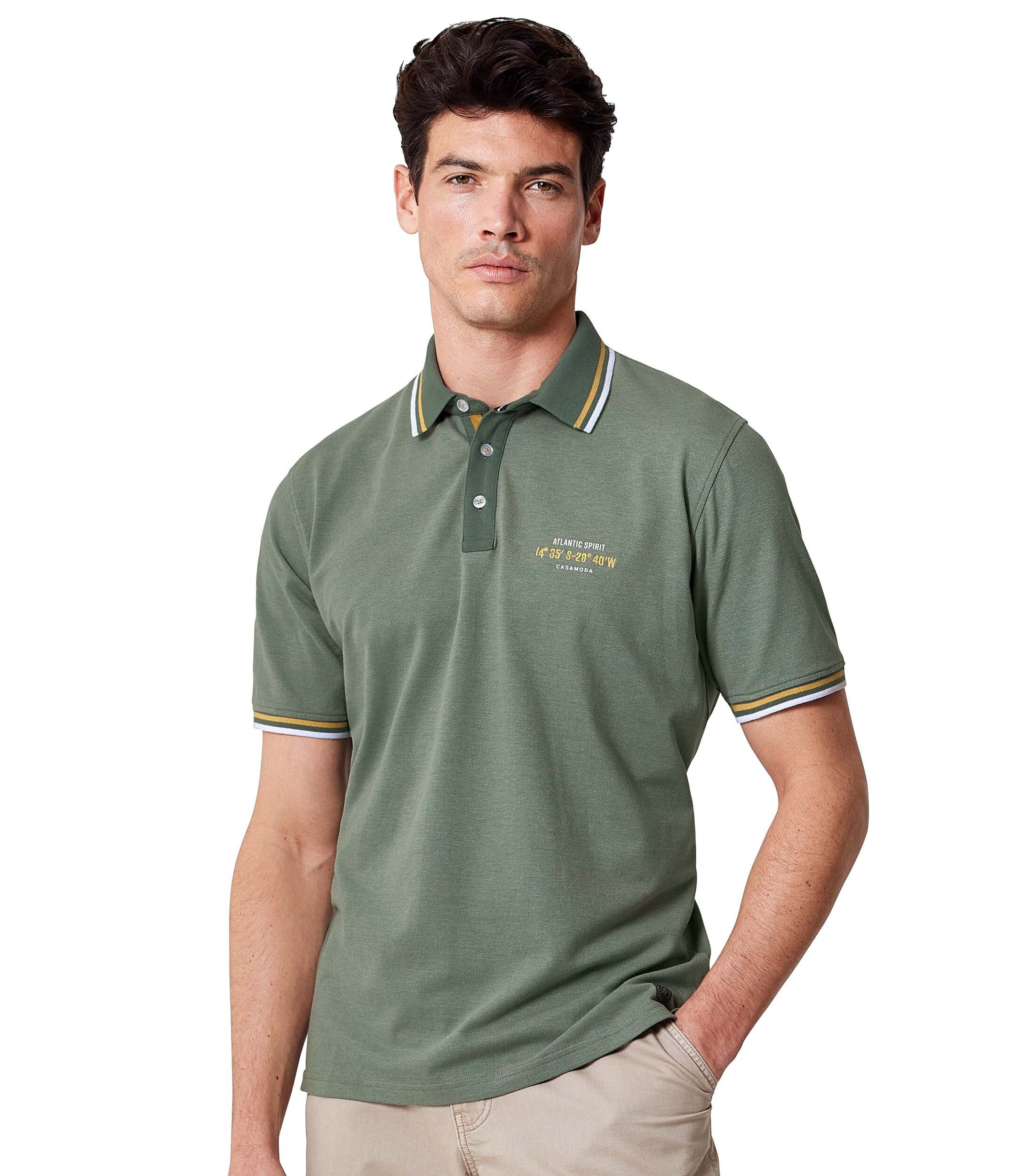Poloshirt CASAMODA Polo-Shirt uni