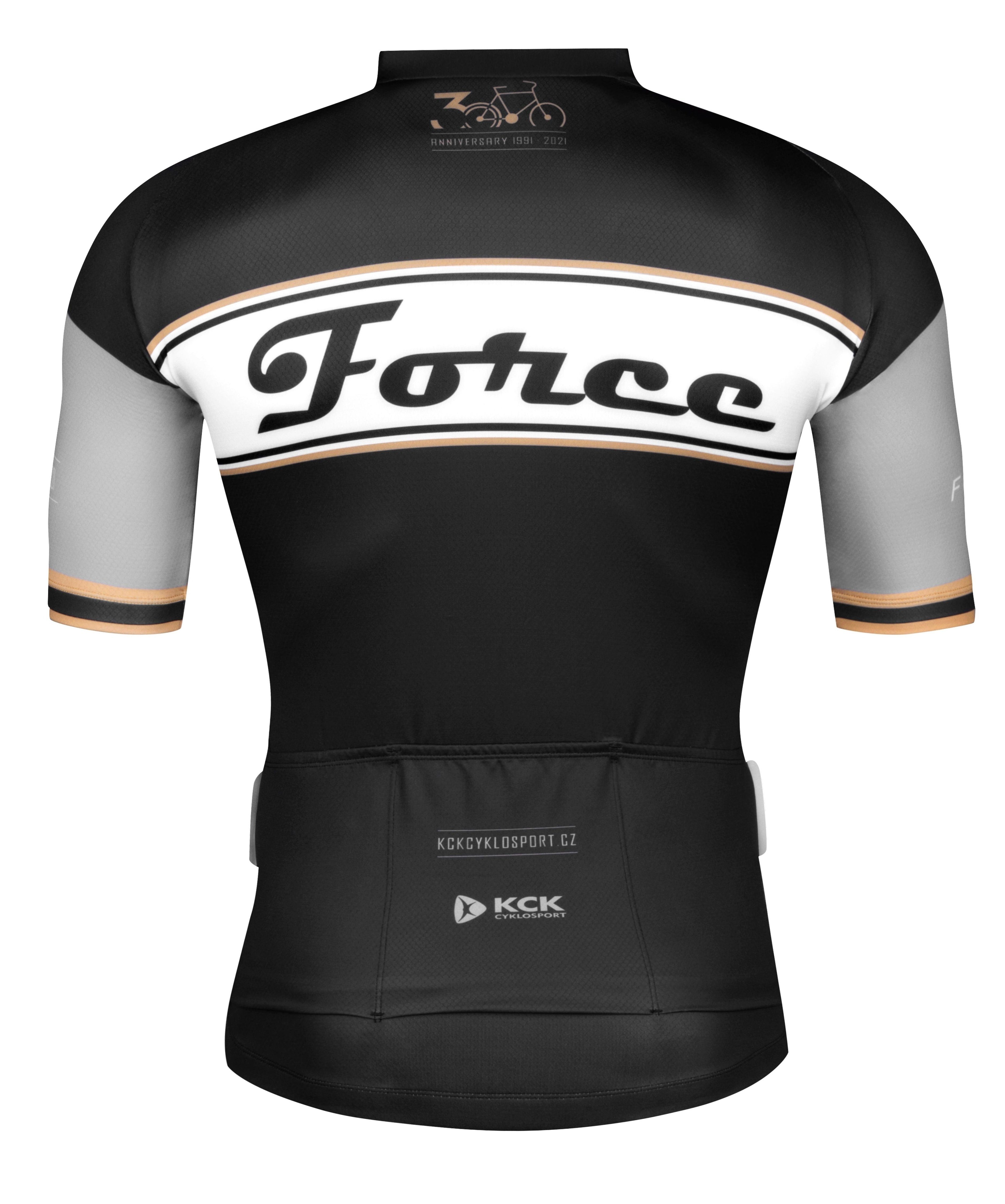 FORCE Radtrikot Jersey FORCE RETRO Kurzjacke günstig online kaufen