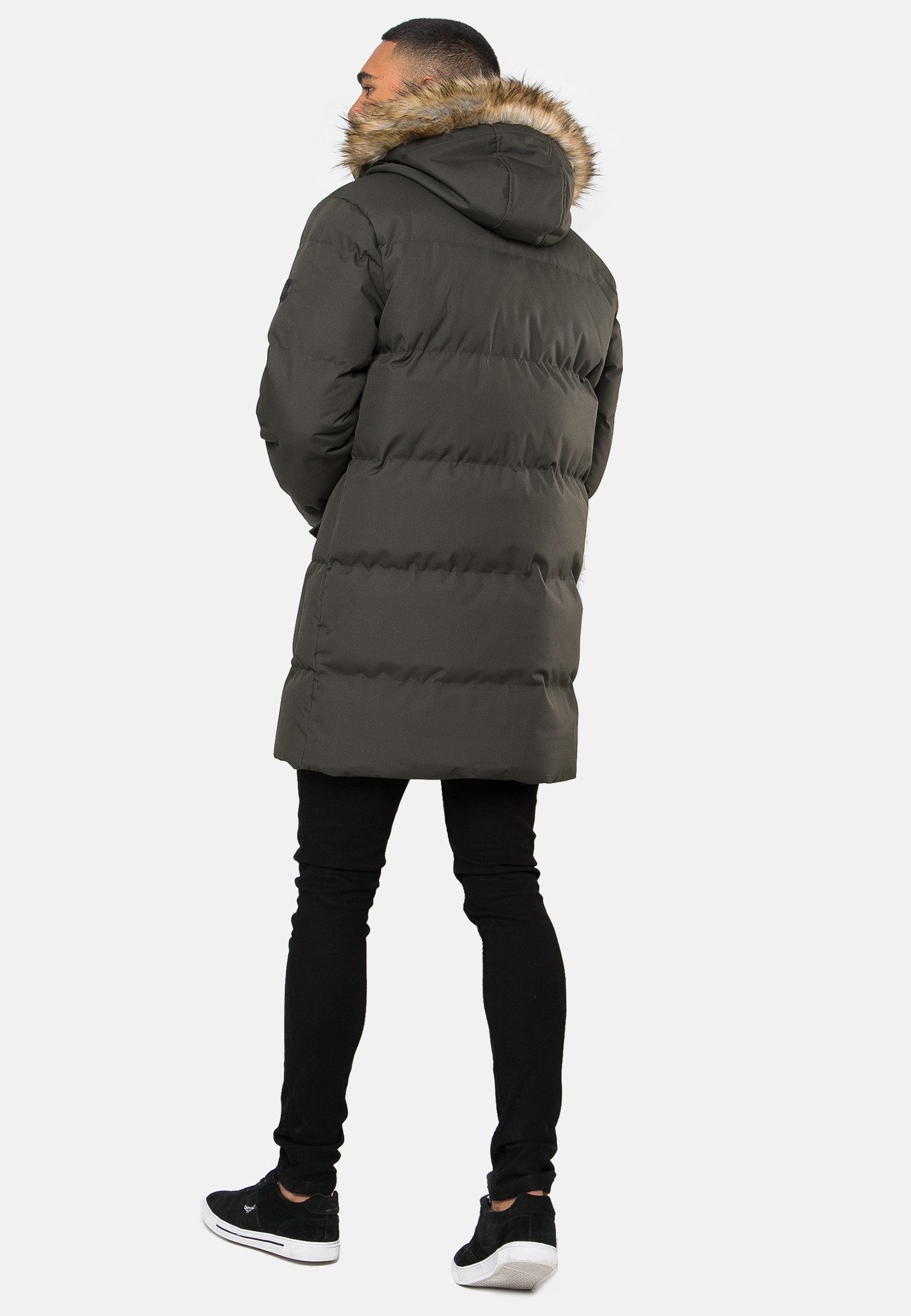 Threadbare Wintermantel (1-tlg) mit kuschelige Kapuze