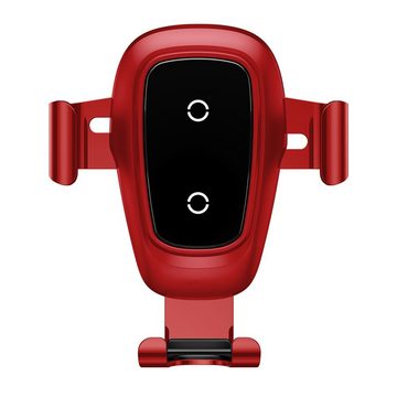 Baseus Metal Gravity Rot Wireless Charger Metall KFZ-Halterung Smartphone-Halterung