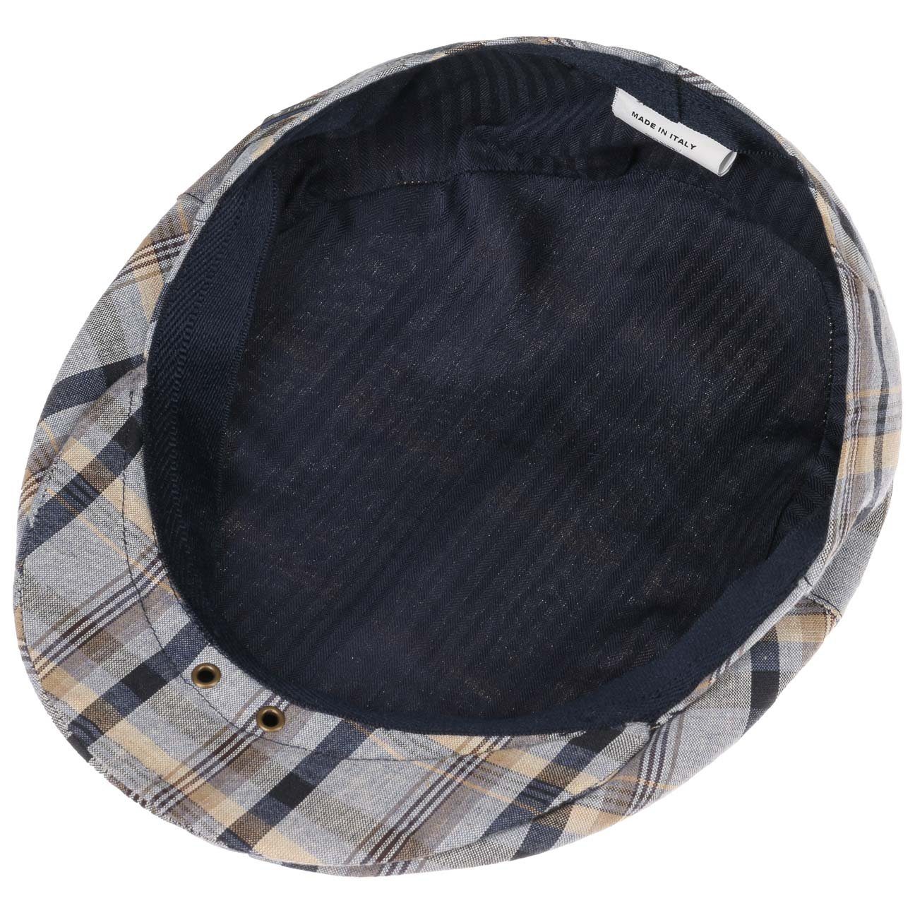 Lipodo Flat Cap (1-St) Flatcap mit Schirm, Made in Italy