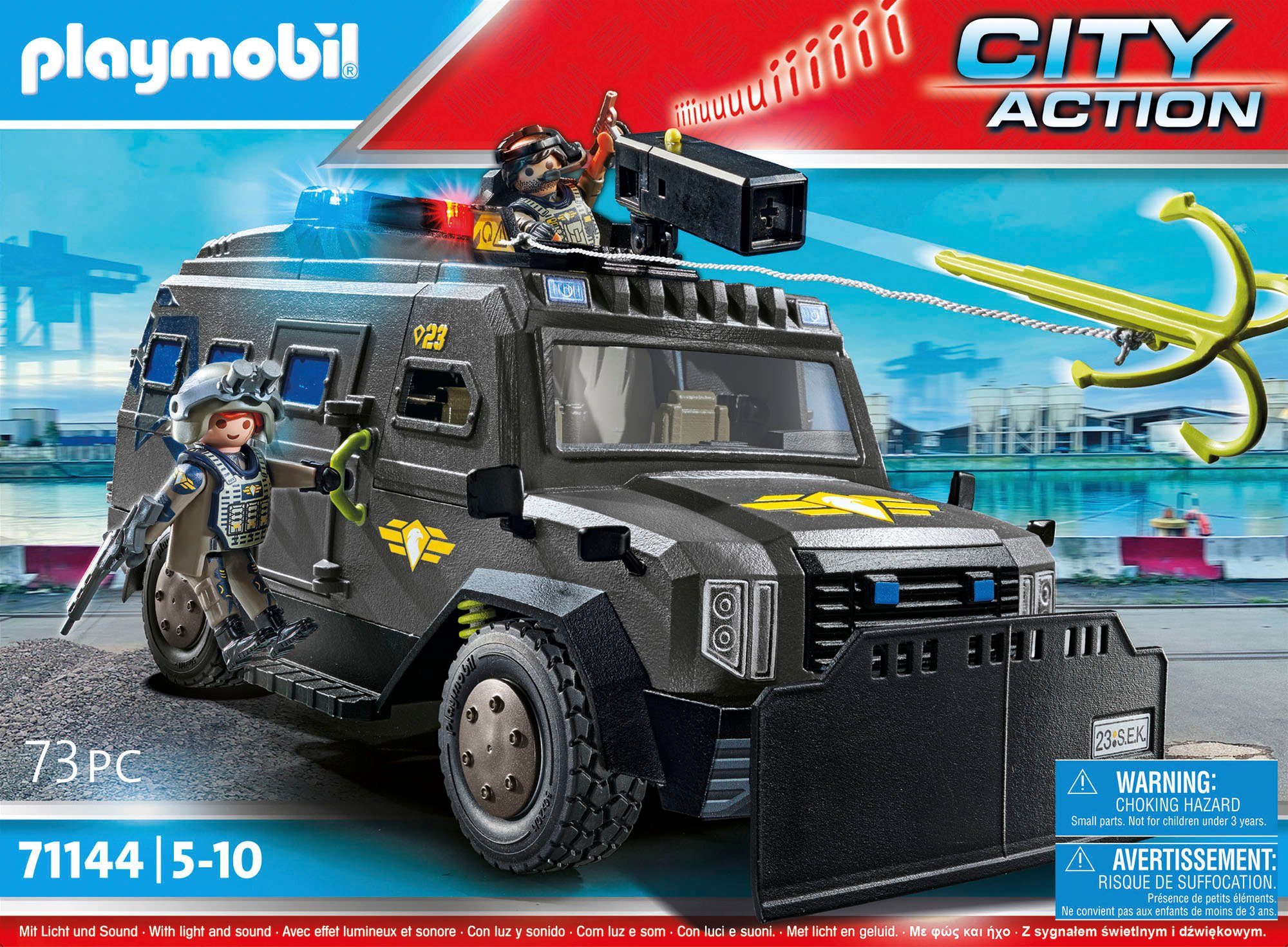 Playmobil® SWAT-Geländefahrzeug (71144), My Action Heroes Konstruktions-Spi günstig online kaufen