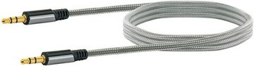 Schwaiger Schwaiger AINSTEIN Premium Audio Anschlusskabel 1,5 m Space Grau Audio-Kabel