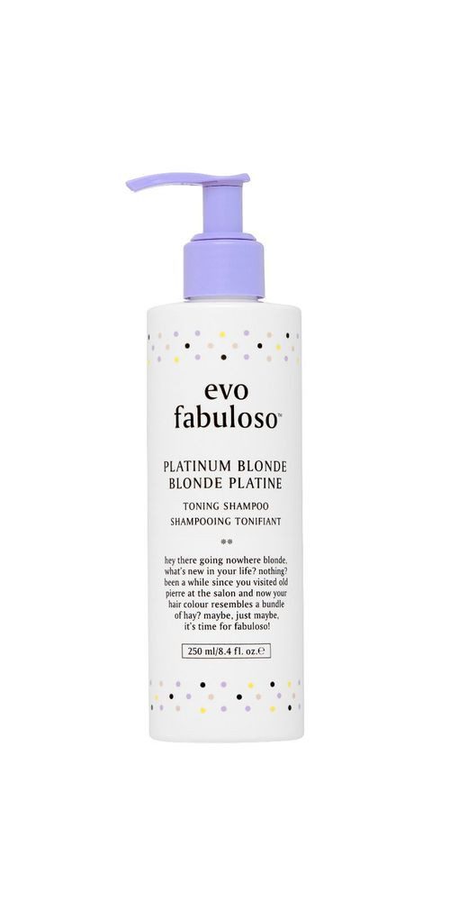 EVO Haarshampoo Evo Fabuloso Toning Shampoo Platinum Blonde 250ml
