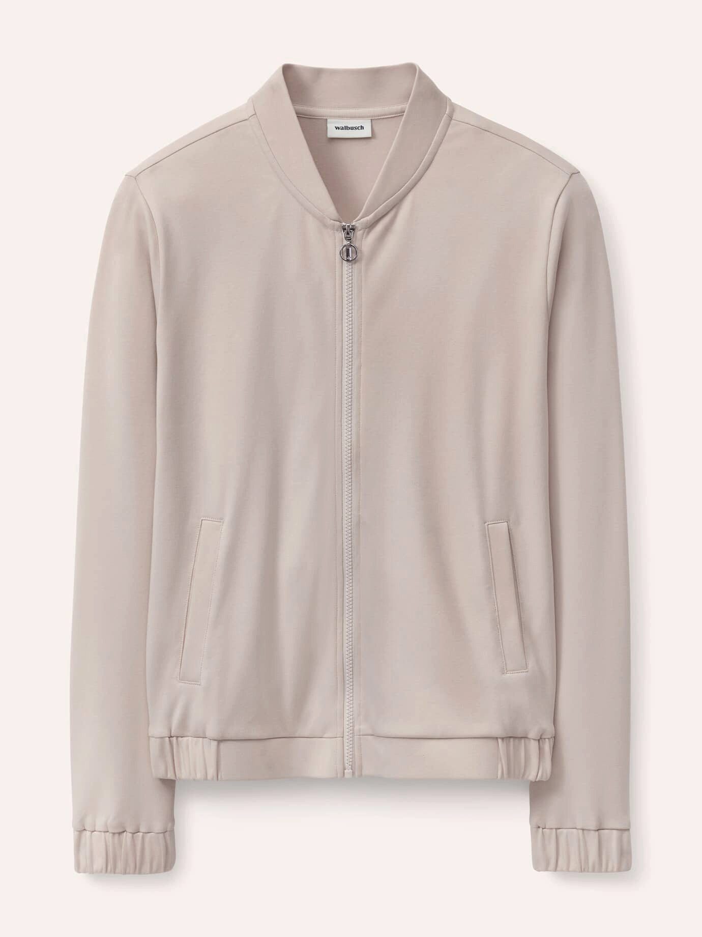 Walbusch Blouson Damen Baumollstretch Blouson Blousonkragen, Blousonkragen