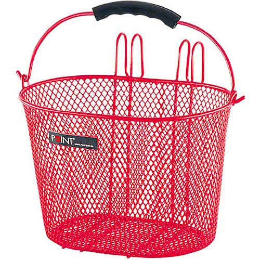 Point Fahrradkorb Point Kinderfahrradkorb rot 23x16x13 cm