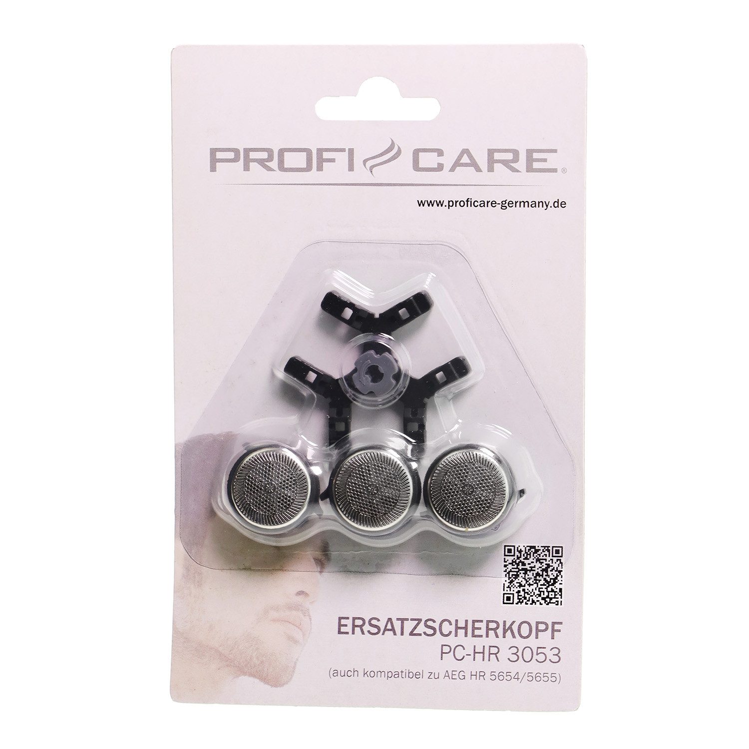 ProfiCare Ersatzscherkopf ProfiCare 599986 Messer + Scherfolie für AEG ESHR5654 5655 PC-HR 3053