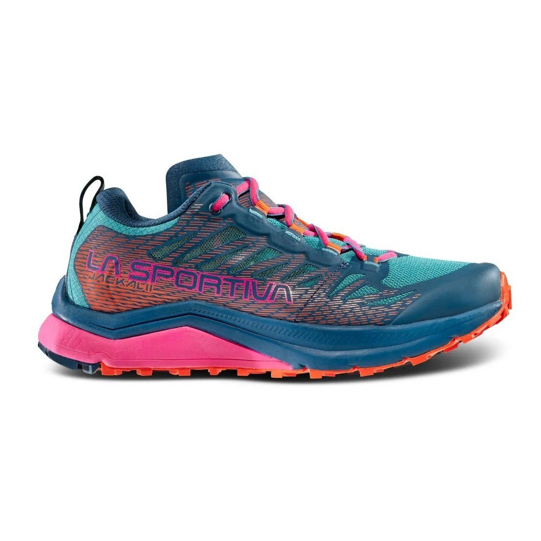 La Sportiva Trail-Laufschuhe Jackal II blau/pink Damen Wanderschuh