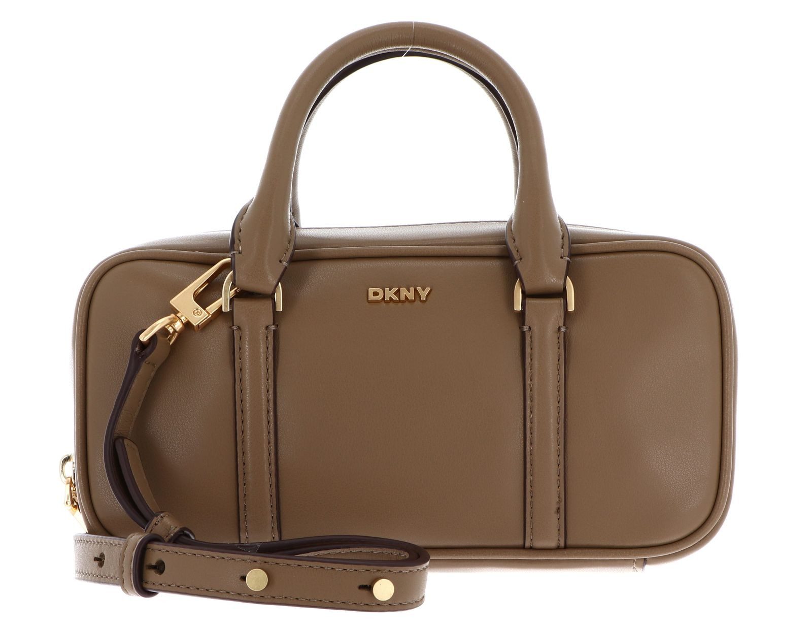 DKNY Umhängetasche Satchel, aus echtem Rindsleder