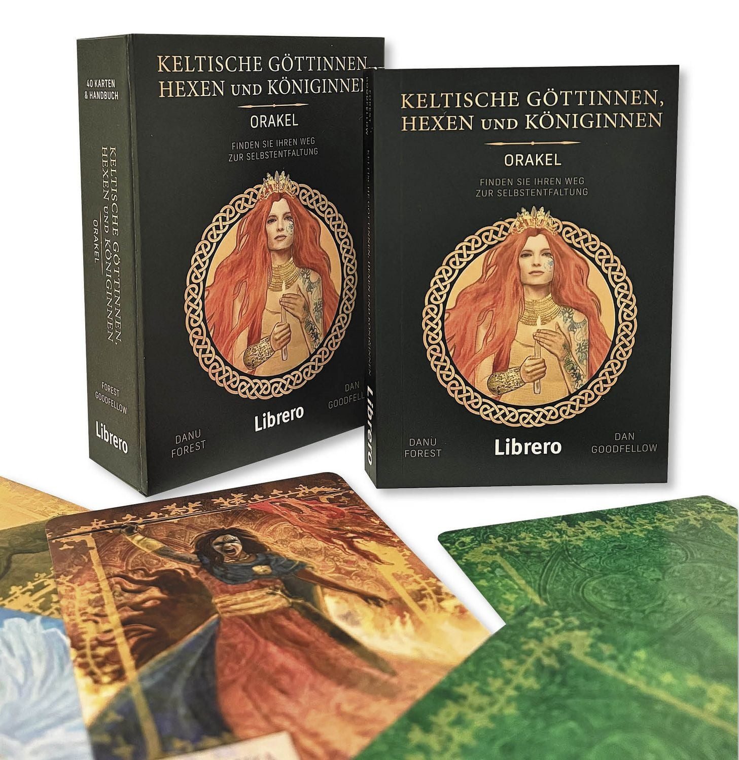 Keltische Göttinnen, Hexen und Königinnen Orakel / Danu Forest, Dan Goodfellow, Finden Sie Ihren Weg zur Selbstentwicklung