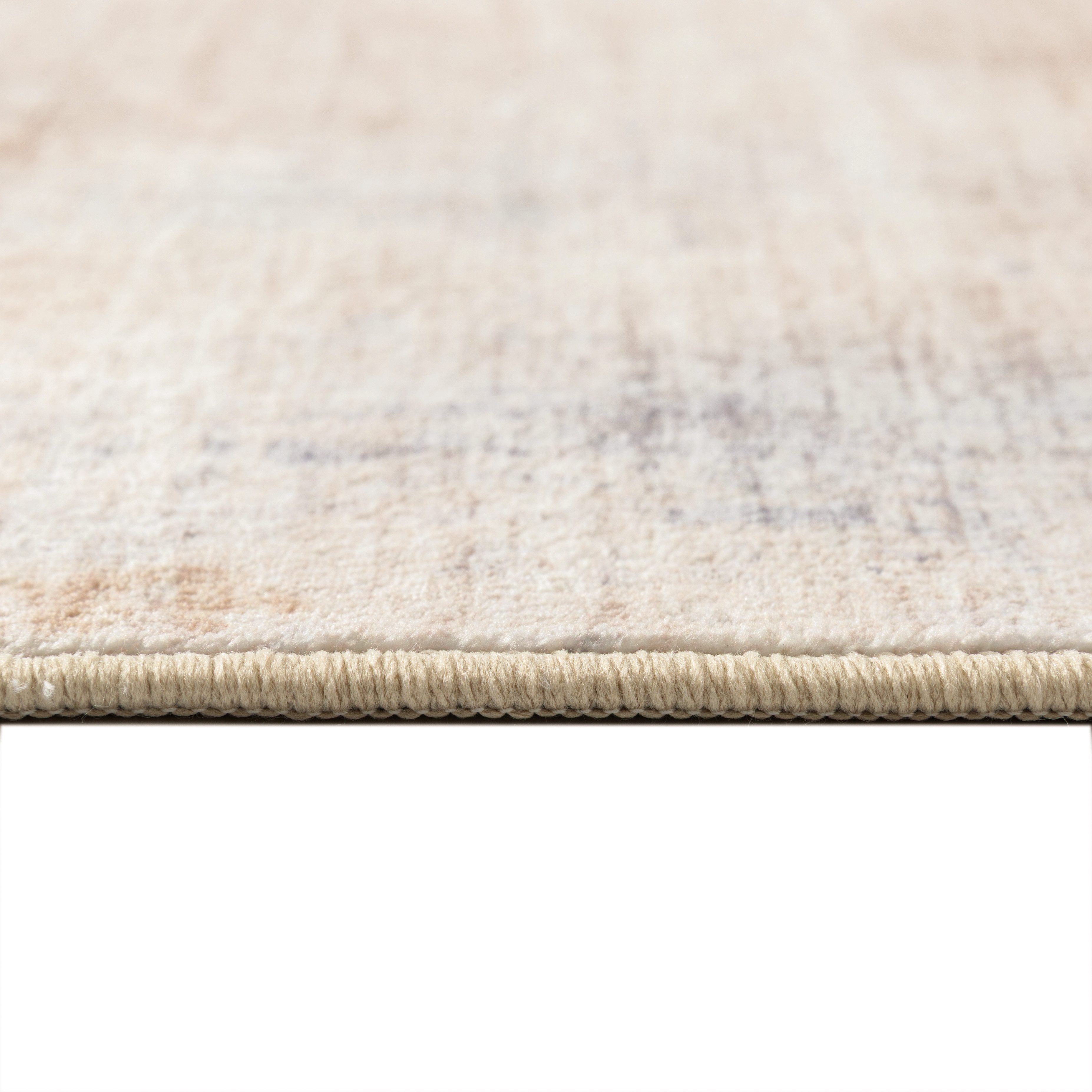 PURECOZY Teppich abstrakt, moderner Kurzflor, weich kuschelig, waschbar & pflegeleicht, rechteckig, Höhe: 6.1 mm, geeignet für verschiedene Innenräume, 200 x 300 cm
