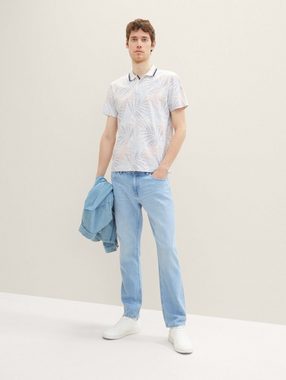 TOM TAILOR Poloshirt Poloshirt mit Allover-Print