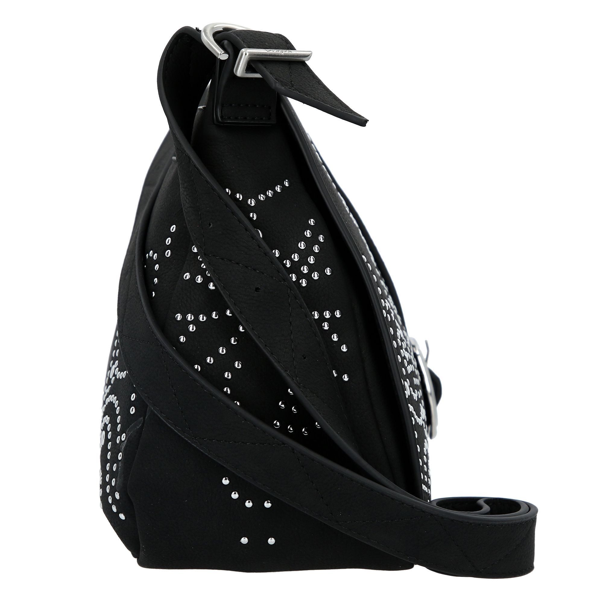 Desigual Schultertasche Poker Face, Polyurethan