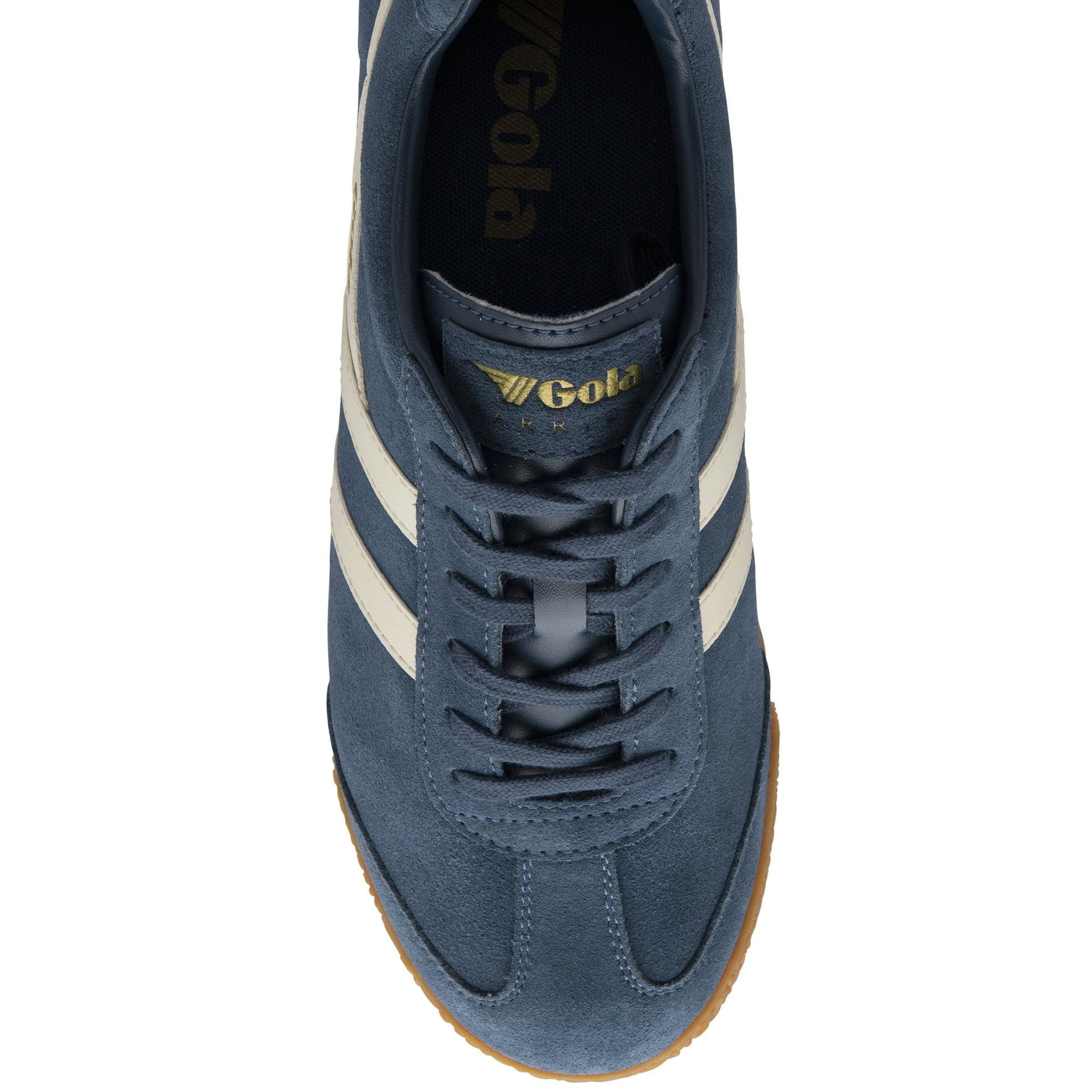 Gola Harrier Suede-Leder inkblau/weiss Herren Sneaker günstig online kaufen