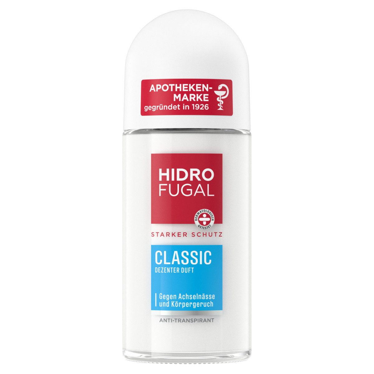 Hidrofugal Deo-Roller Deo Classic Roll-On 3 x 50ml, 3-tlg.