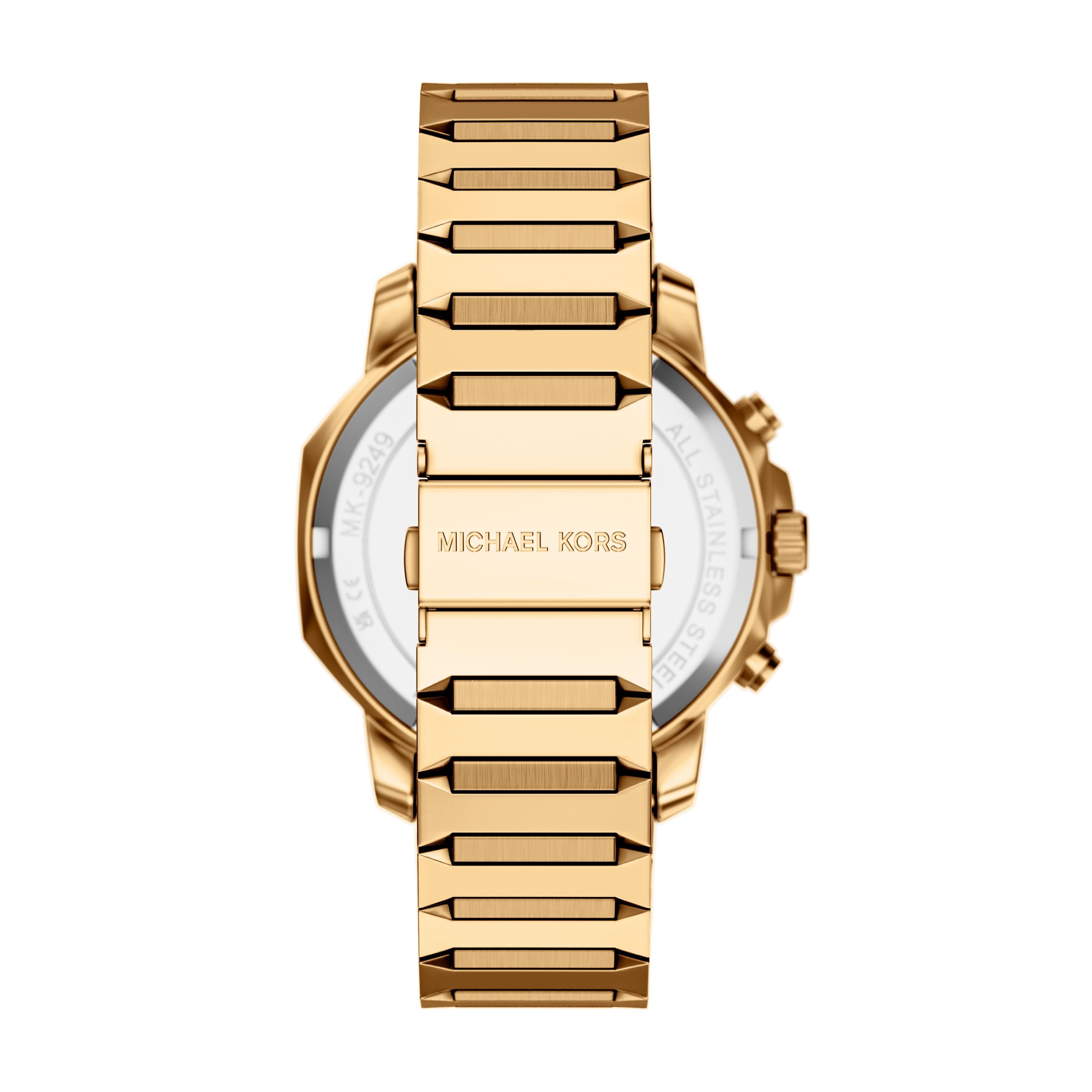 MICHAEL KORS Chronograph PRESCOTT MK9249, Quarzuhr, Armbanduhr, Herrenuhr, Edelstahlarmband, analog, Tag