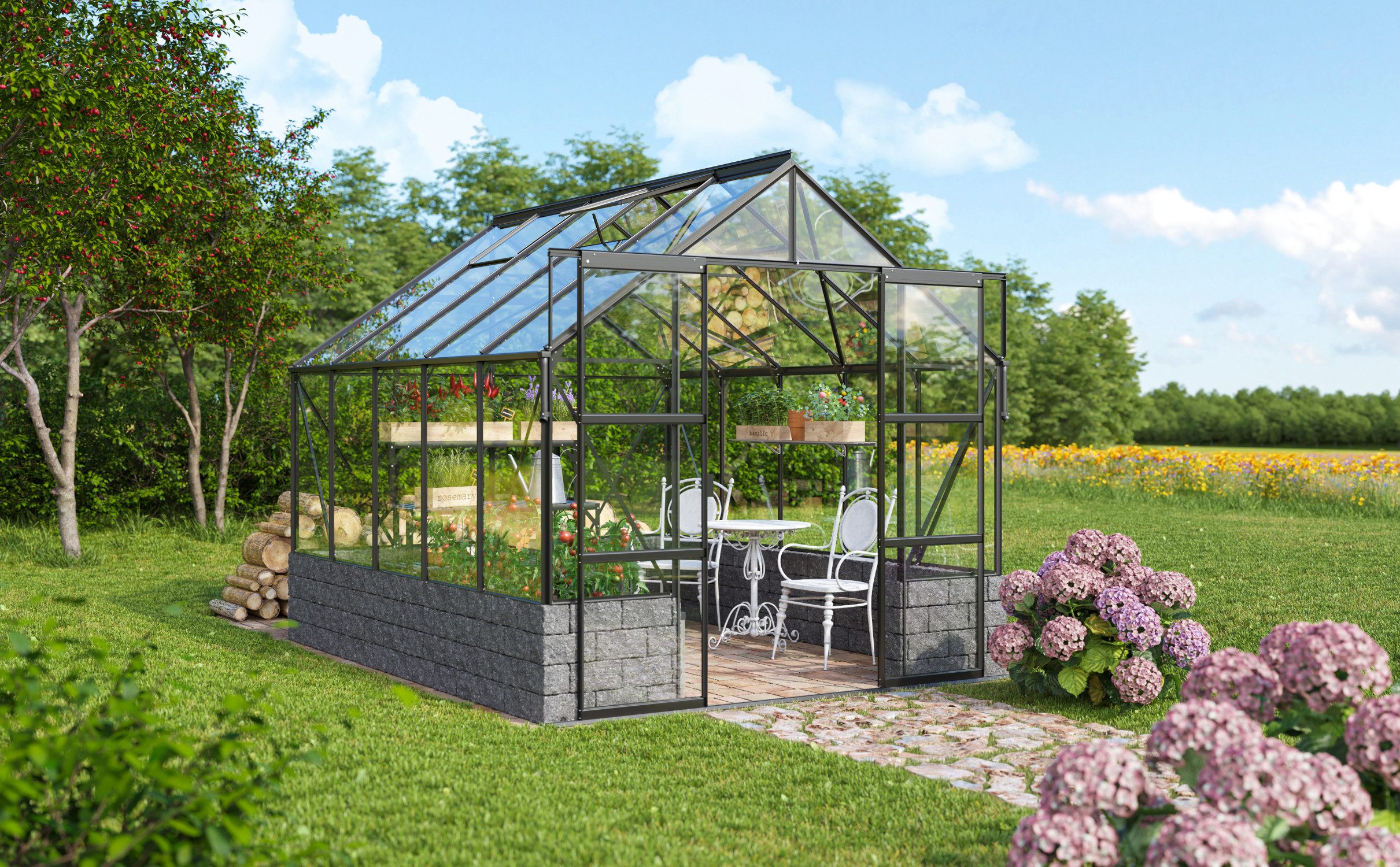 Vitavia Gewächshaus Cassandra 8300, 3,0...