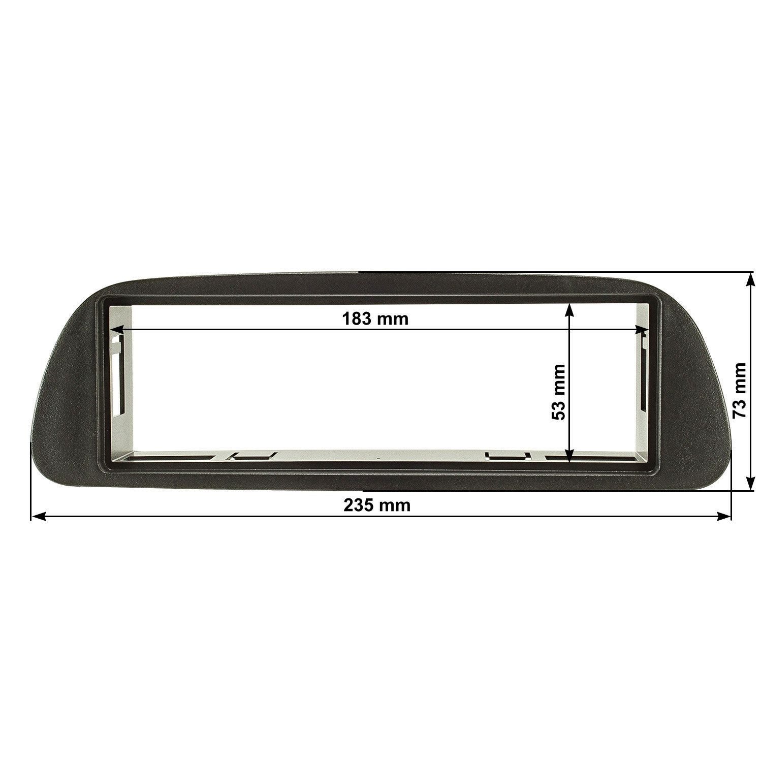 tomzz Audio Radioblende kompatibel mit Mercedes Sprinter 2000-2005 W902 W905 Autoradio