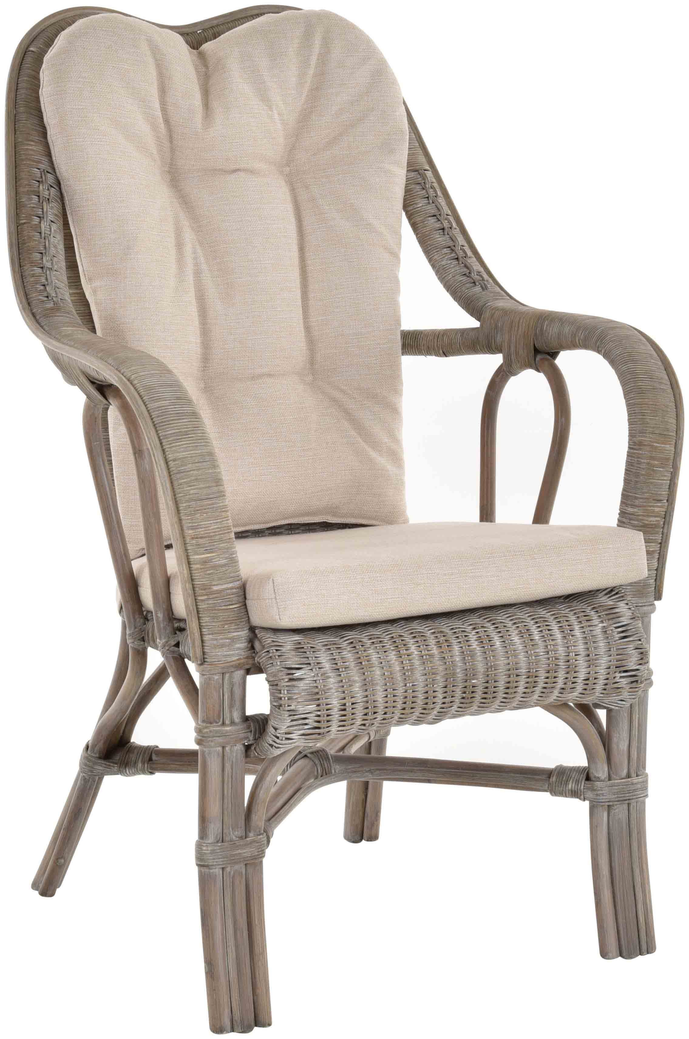 Krines Home Loungesessel Set/2 Rattan Wintergartensessel günstig online kaufen