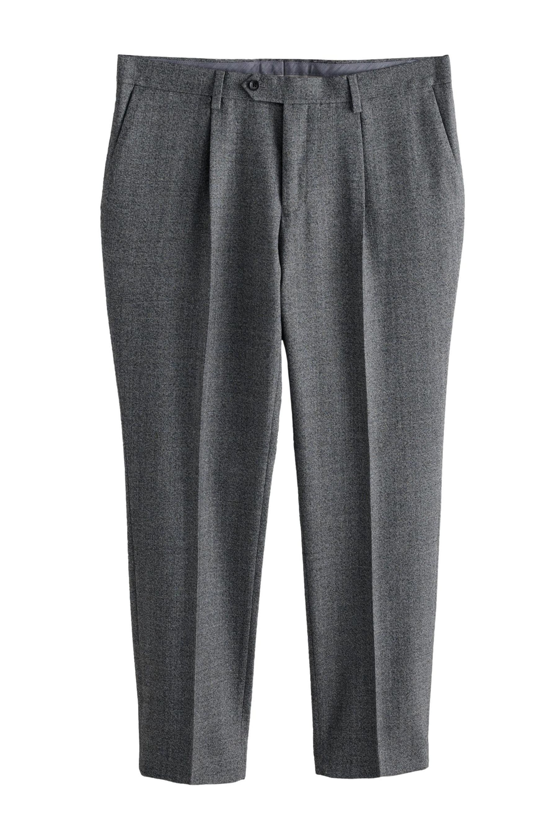 Anzughose Tailored Fit Anzughose aus Wollgemisch
