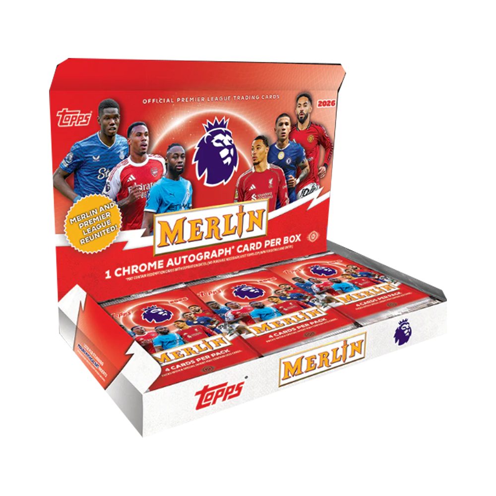 Topps Sammelkarte 2026 Topps Merlin Premier League Hobby Box Englisch
