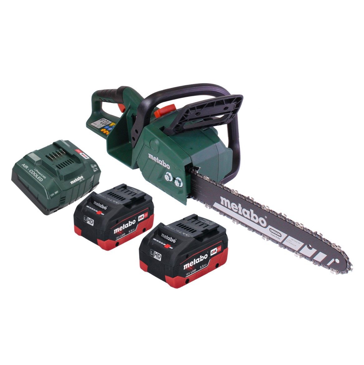 metabo Akku-Kettensäge MS 36-18 LTX BL 40 Akku Kettensäge 36 V (2x 18 V) 40 cm 22 m/s