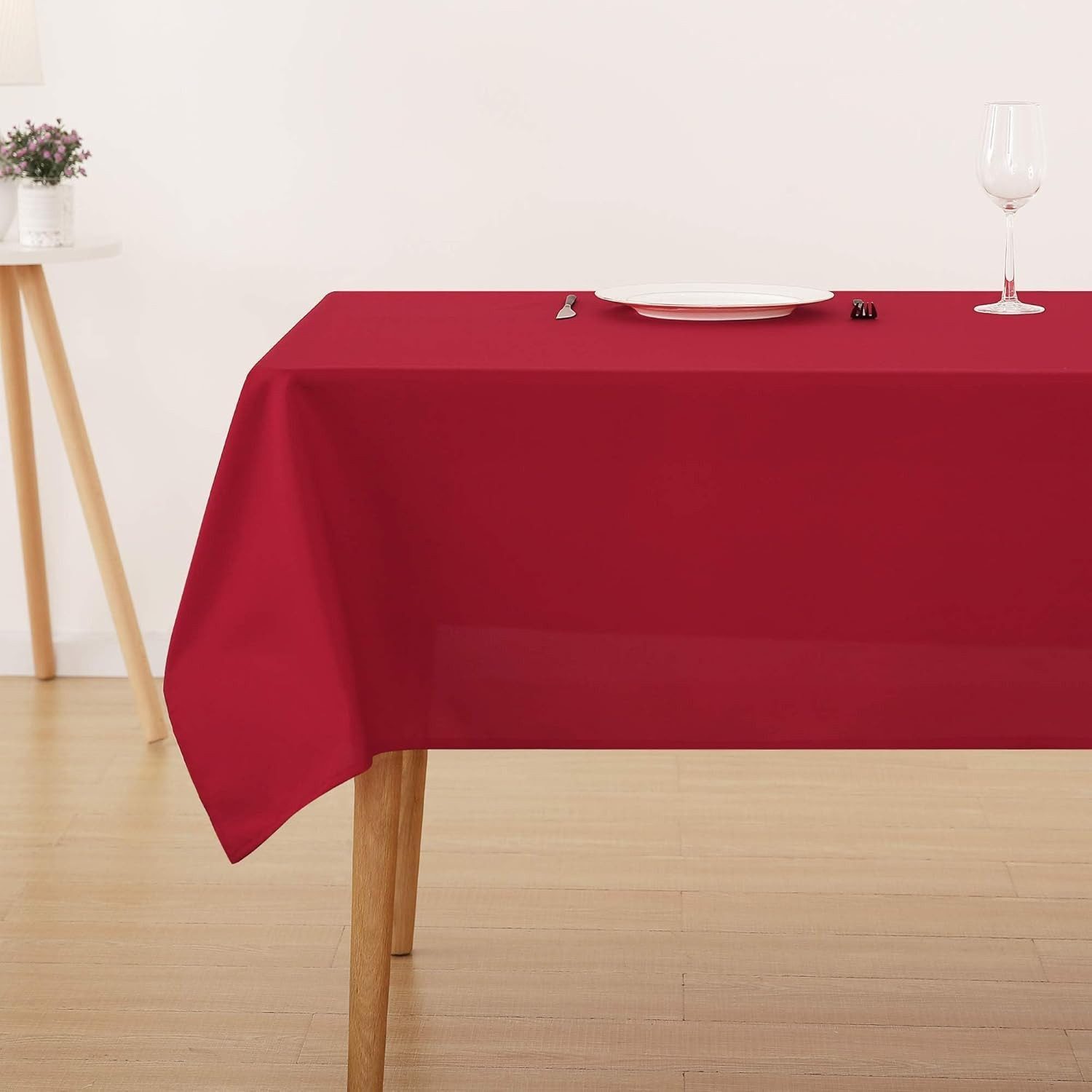 Deconovo Tischdecke Wasserabweisend Tischwäsche Abwaschbar Tischtücher günstig online kaufen